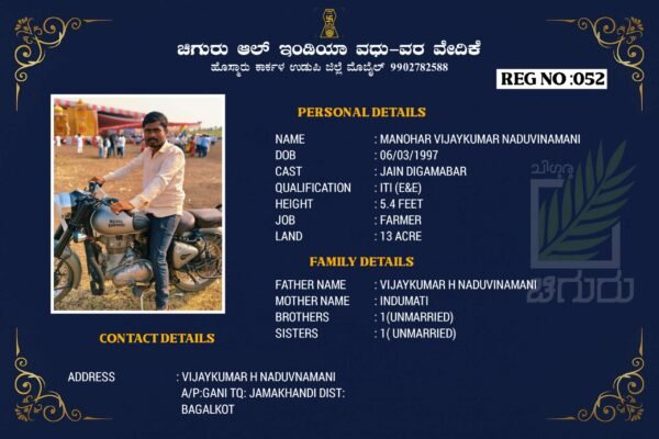 REG NO : 052