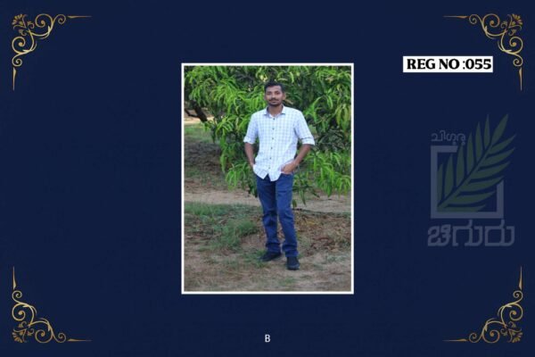 REG NO : 055